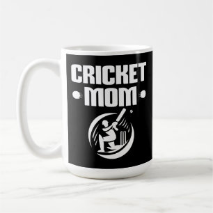 Cricket Mom Cricketer Son Cricket Lover Mother Coffee Mug