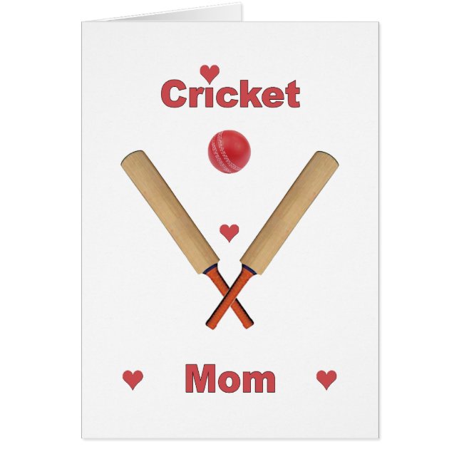 Cricket Mom Hearts (Front)