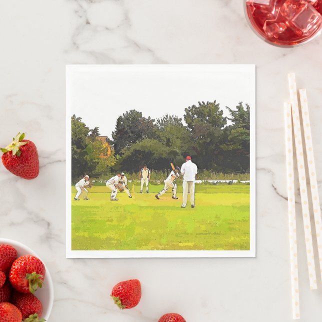 CRICKET NAPKIN (Insitu)