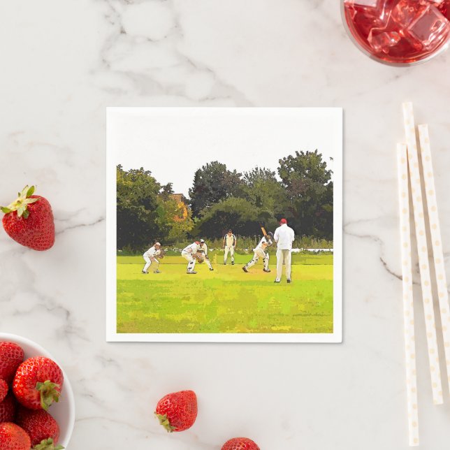 CRICKET NAPKIN (Insitu)