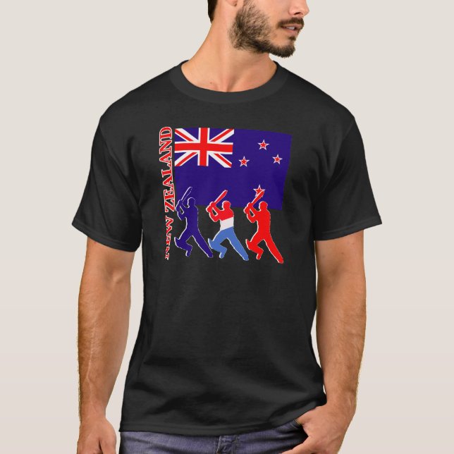 Cricket New Zealand T-Shirt (Front)
