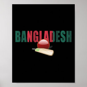Cricket Ngladesh Flag T Ll Poster