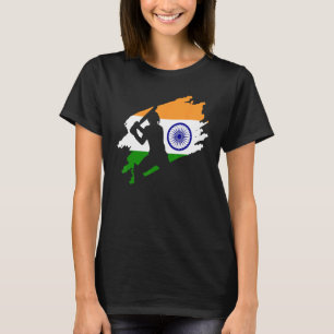 Cricket Patriotic India Sports Jersey Gift T-Shirt