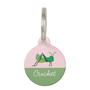 Cricket Pet Tag