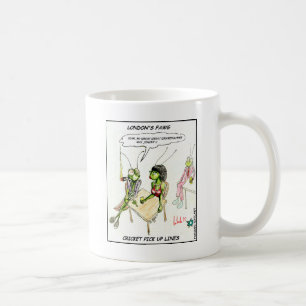 Cricket Pick-Up Lines Funny Gifts Tees Collectable Coffee Mug