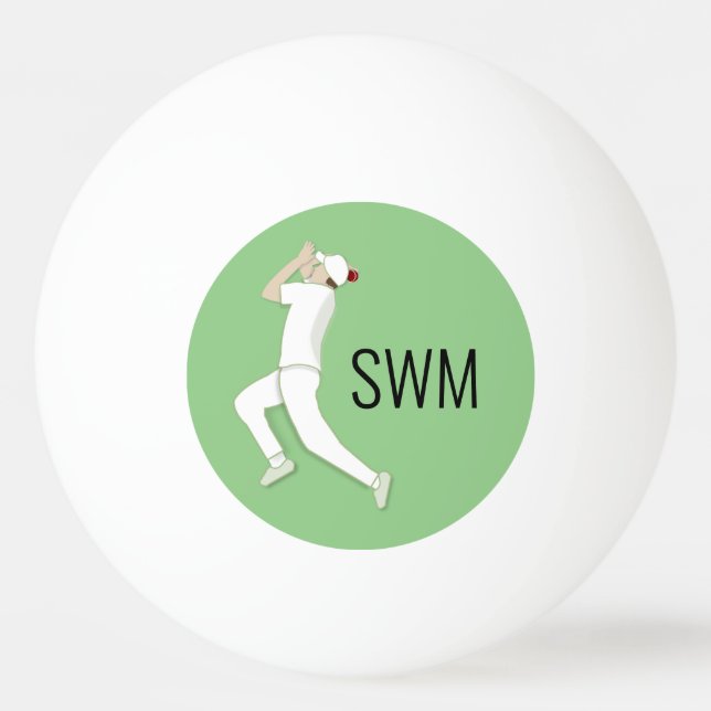 Cricket Ping Pong Ball (Front)