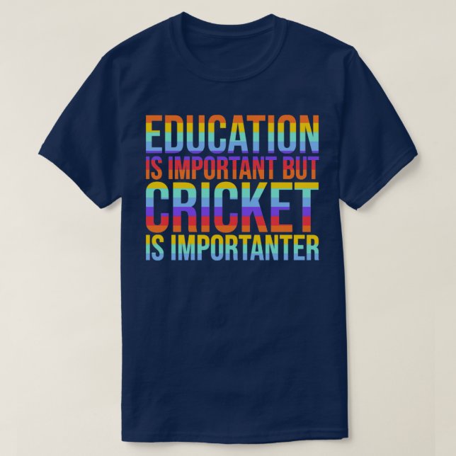 Cricket Player11  T-Shirt (Design Front)