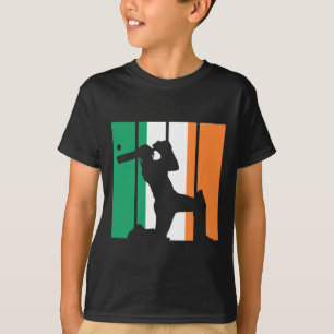 Cricket Player Boys Sport Crickets T-Shirt