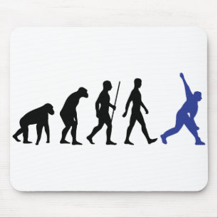 Cricket Player Evolution Bowler Mouse Pad
