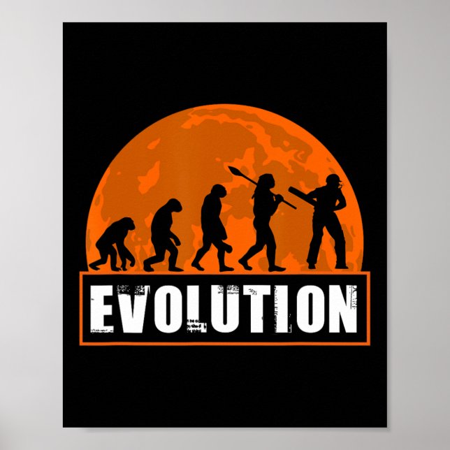 Cricket Player Funny Cricket Human Evolution  Poster (Front)