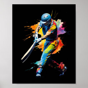 Cricket Player Game  Poster