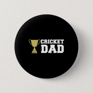 Cricket Player Sport 1  2 Inch Round Button