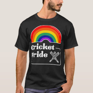 Cricket Pride LGBTQIA Gay T-Shirt