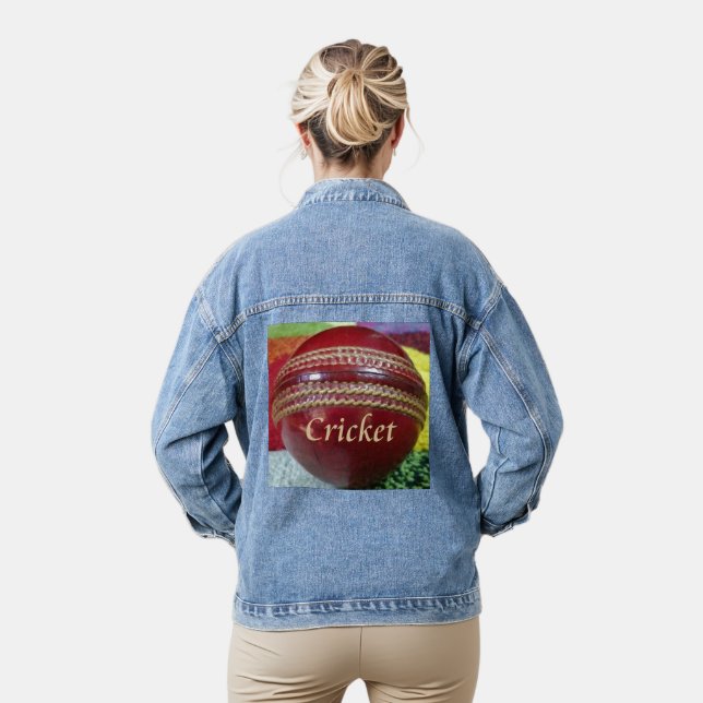 Cricket : Red Hard Ball Art Print (Modèle)