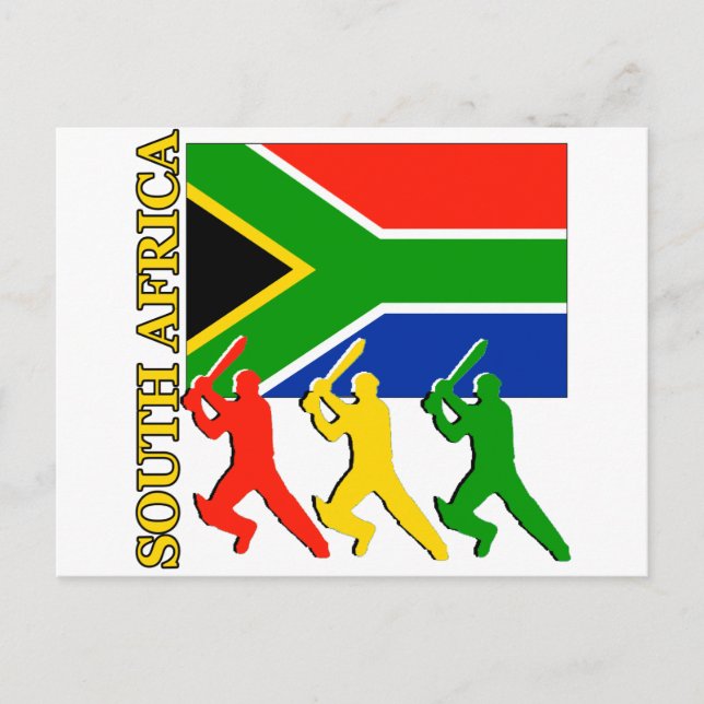 Cricket South Africa Postcard (Front)