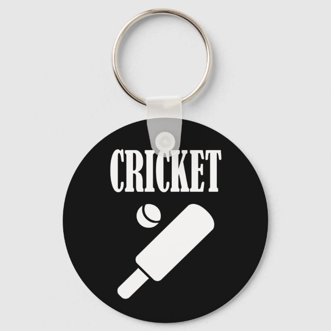 Cricket Sports Gift Keychain (Front)