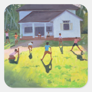 Cricket Sri Lanka 1998 2 Square Sticker