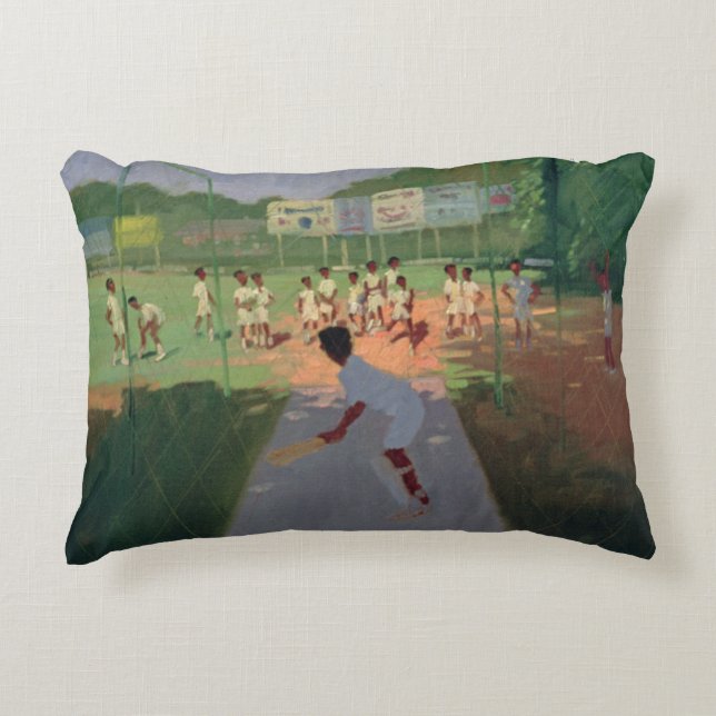 Cricket Sri Lanka Decorative Pillow (Front)