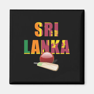 Cricket Sri Lanka Flag T Ll Magnet