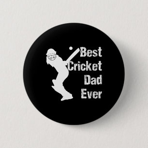 Cricket T Ll Shirt For Indian Desi Cricket Dads 1  2 Inch Round Button