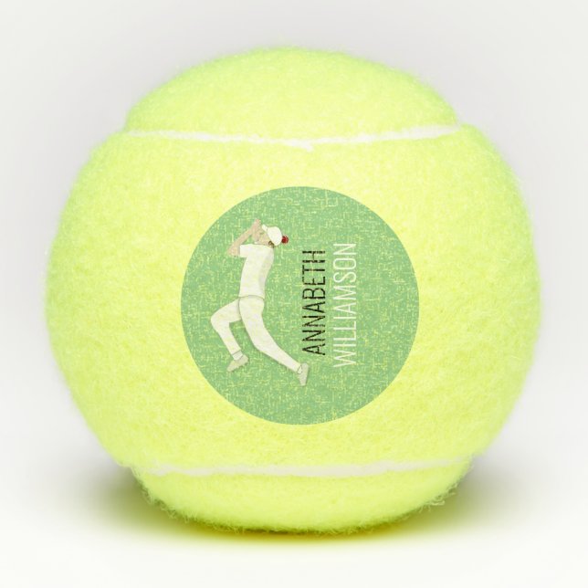 Cricket Tennis Balls (Front)