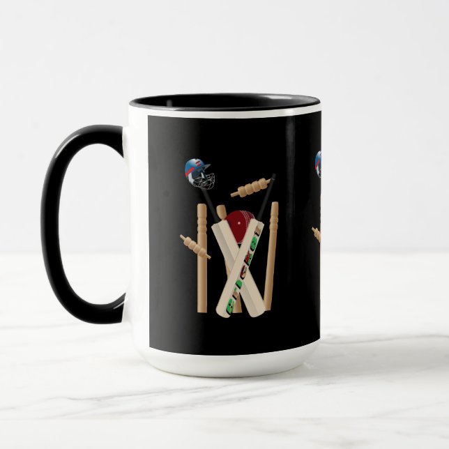 Cricket The Game, Mug (Left)