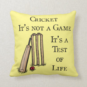 Cricket Throw Pillow