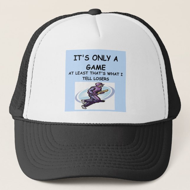 cricket trucker hat (Front)