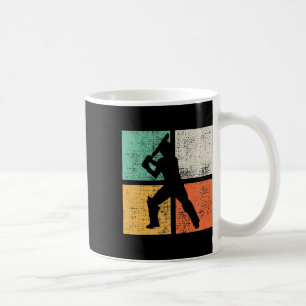 Cricket Tsman Gift Player Coach Retro  Coffee Mug