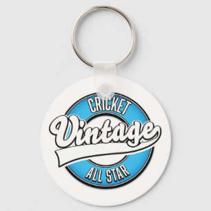 Cricket Vintage all star logo Keychain
