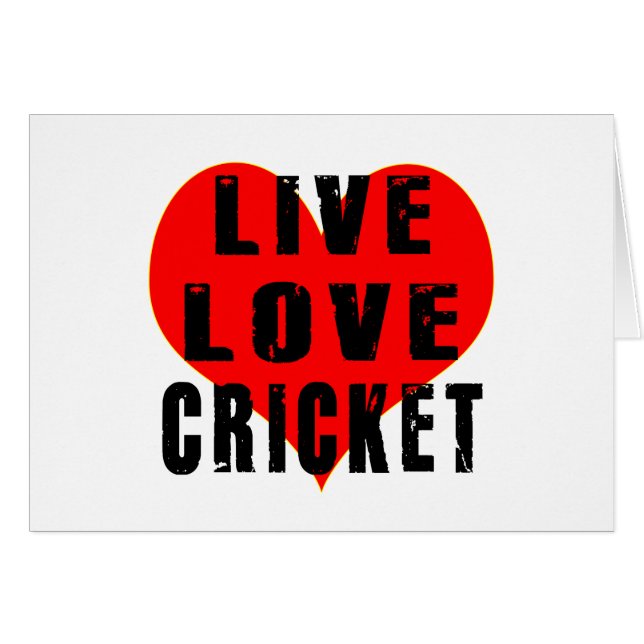 Cricket vivant d'amour (Devant horizontal)