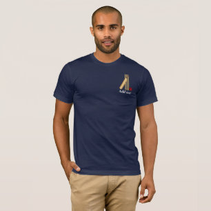 Cricket - Wicket, Bat and Ball Template T-Shirt