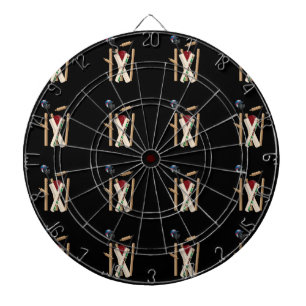 Cricket Wickets, Bats And Ball,  Dartboard