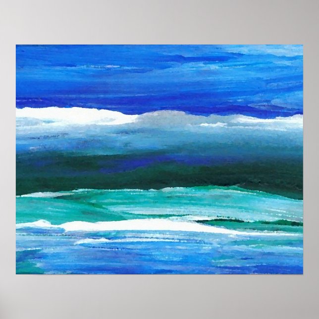 CricketDiane Ocean Poster - Dreams of the Ocean (Front)
