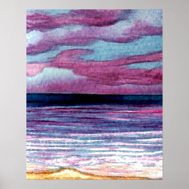 CricketDiane Ocean Poster - Seaside (Front)