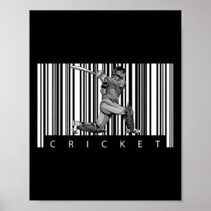 Cricketer Team Club Player Tsman Bowler - Cricket  Poster