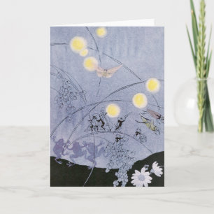 Crickets and Frogs Make Night Music Card