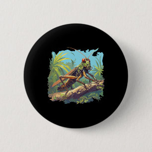 Crickets Animal Cricket 10 2 Inch Round Button