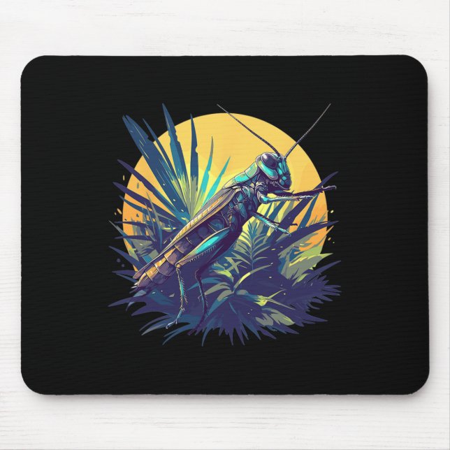 Crickets Animal Cricket 5  Mouse Pad (Front)
