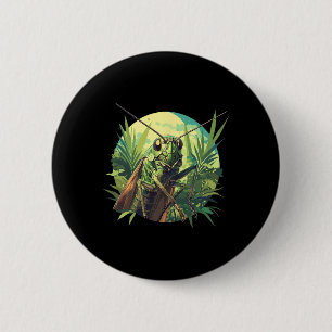Crickets Animal Cricket 6 2 Inch Round Button