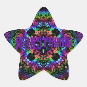 Crickets Pride  Star Sticker