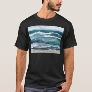 Cricket's Sea - Ocean Waves Beach Gifts T-Shirt