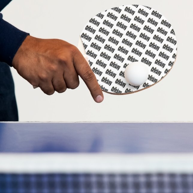 Crickey: Aussie Slang Word Made With Crocodiles, Ping Pong Paddle (Insitu)