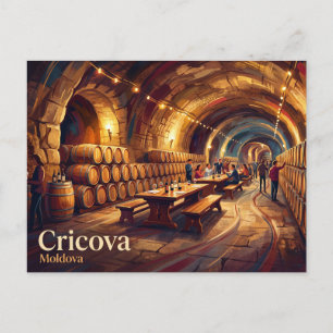 Cricova Winery Moldova Postcard