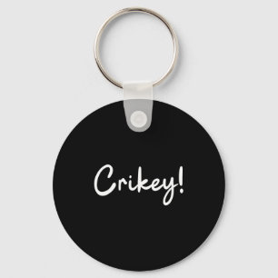 Crikey Christmas Santa Hat Matching Christmas Fami Keychain