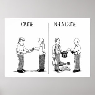 Crime, Not a Crime Poster