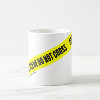 CRIME SCENE DO NOT CROSS COFFEE MUG