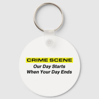 Crime Scene Investigator Keychain