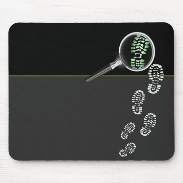 Crime Scene Investigator Mousepad (Front)