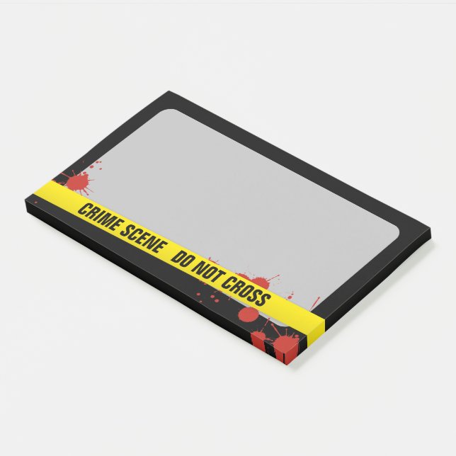 Crime Scene Post-it Notes (Angled)